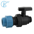 PP Compression Ball Valve for PE Pipe